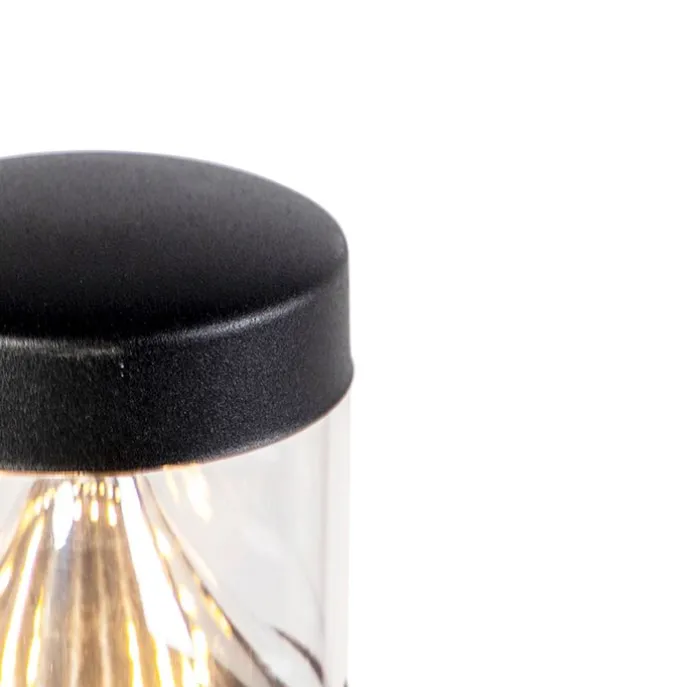 Moderne Außenleuchte schwarz 100 cm IP44 inkl. LED - Roxy