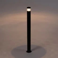 Moderne Außenleuchte schwarz 100 cm IP44 inkl. LED - Roxy