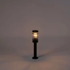 Moderne Außenleuchte schwarz 50 cm IP44 - Gleam