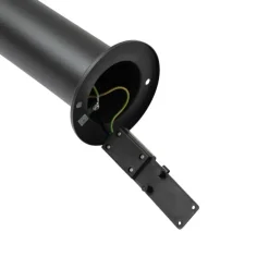 Moderne Außenleuchte schwarz 80 cm IP44 inkl. LED - Roxy