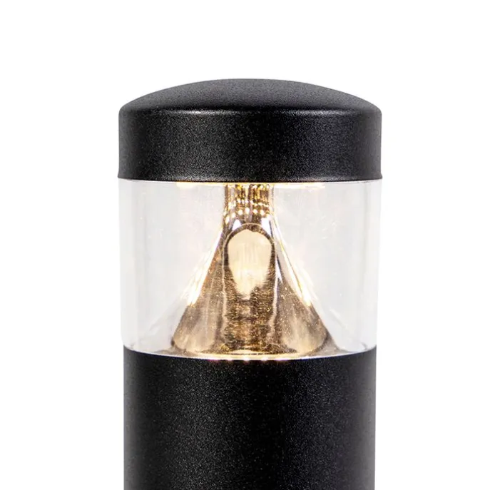 Moderne Außenleuchte schwarz 40 cm IP44 inkl. LED - Roxy