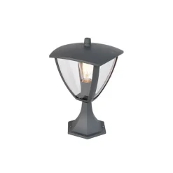 Moderne Außenwandlaterne dunkelgrau - Platar