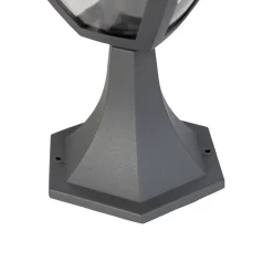 Moderne Außenwandlaterne dunkelgrau - Platar