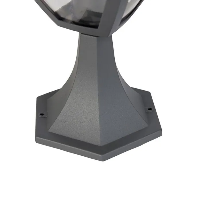 Moderne Außenwandlaterne dunkelgrau - Platar