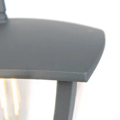 Moderne Außenwandlaterne dunkelgrau - Platar