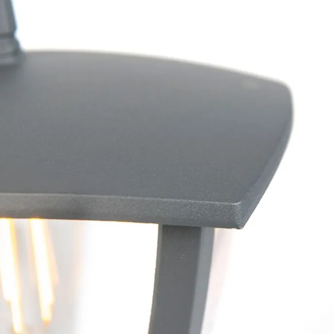 Moderne Außenwandlaterne dunkelgrau - Platar