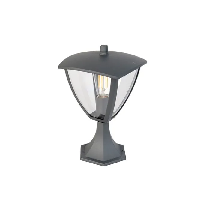 Moderne Außenwandlaterne dunkelgrau - Platar