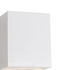 Moderne Außenwandleuchte aus weißem Kunststoff - Baleno