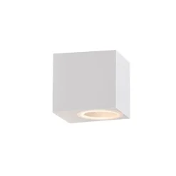 Moderne Außenwandleuchte aus weißem Kunststoff - Baleno