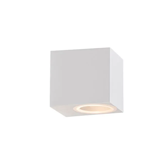 Moderne Außenwandleuchte aus weißem Kunststoff - Baleno