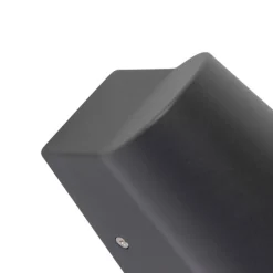 Moderne Außenwandleuchte anthrazit inkl. LED - Uma