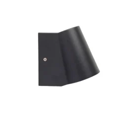 Moderne Außenwandleuchte anthrazit inkl. LED - Uma