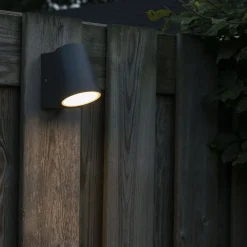 Moderne Außenwandleuchte anthrazit inkl. LED - Uma