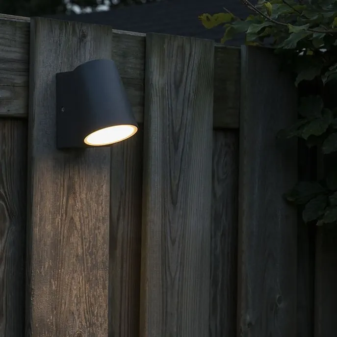 Moderne Außenwandleuchte anthrazit inkl. LED - Uma