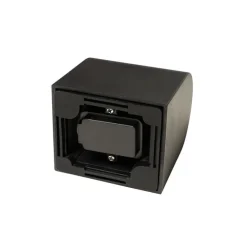 Moderne Außenwandleuchte aus schwarzem Kunststoff oval - Baleno