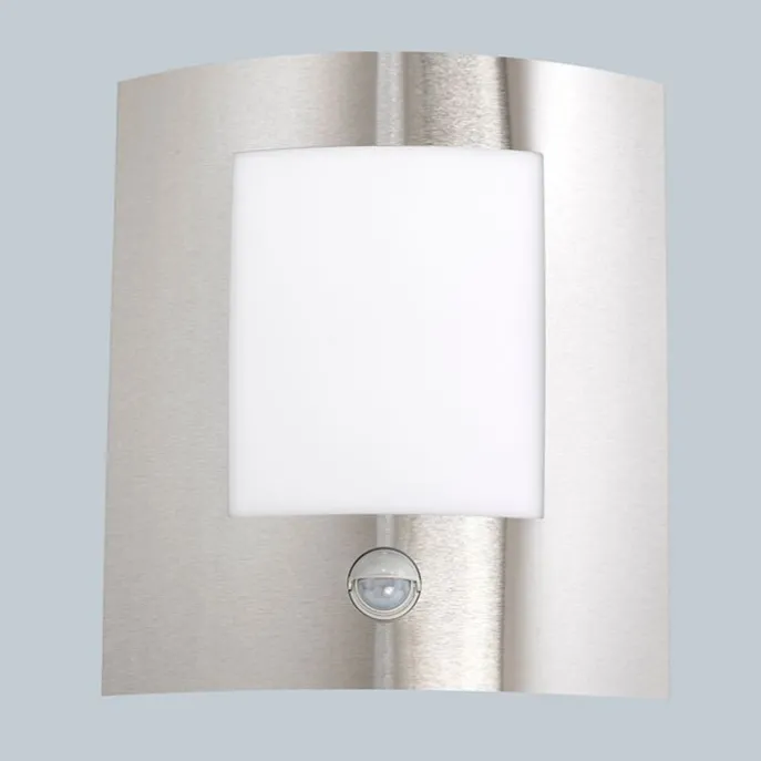Moderne Außenwandleuchte aus Stahl mit Bewegungsmelder IP44 – Emmerald 1