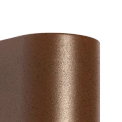 Moderne Außenwandleuchte aus rostbraunem Kunststoff oval - Baleno