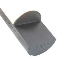 Moderne Außenwandleuchte dunkelgrau inkl. LED - Harry