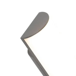 Moderne Außenwandleuchte dunkelgrau inkl. LED - Harry