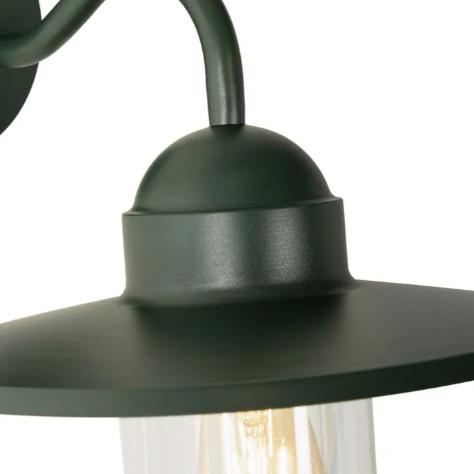 Moderne Außenwandleuchte dunkelgrün IP44 - Kansas