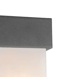 Moderne Außenwandleuchte dunkelgrau IP44 - Tide