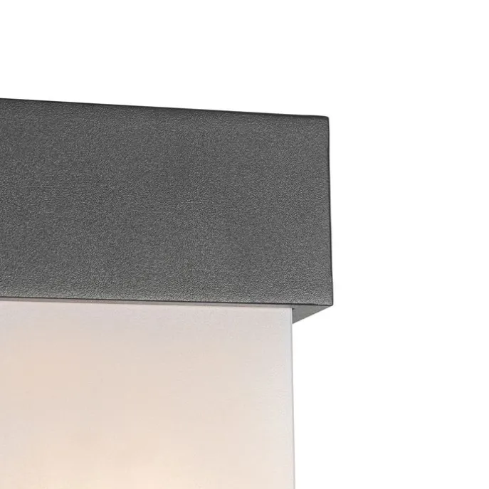 Moderne Außenwandleuchte dunkelgrau IP44 - Tide