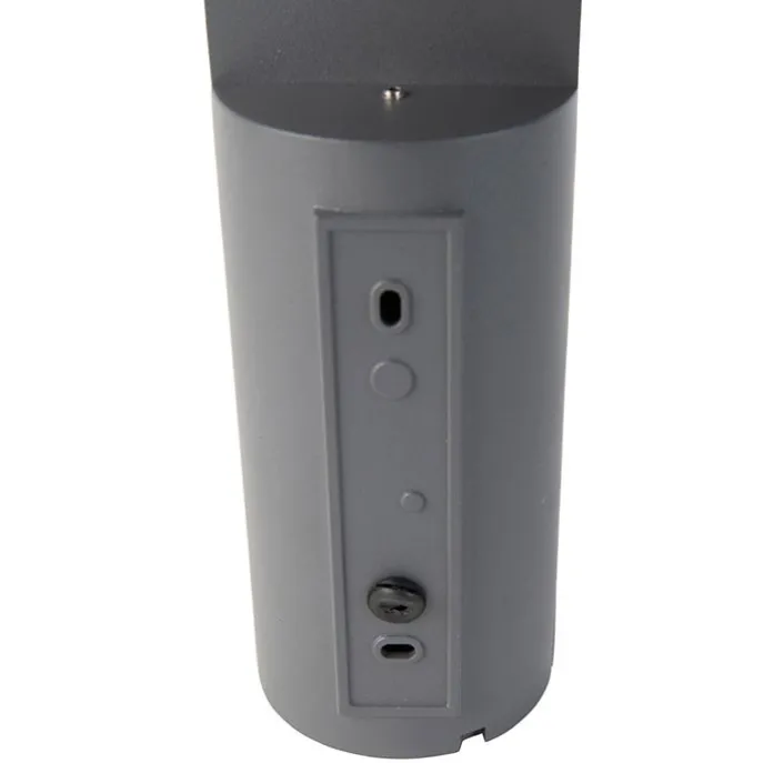 Moderne Außenwandleuchte dunkelgrau mit Bewegungssensor - Harry