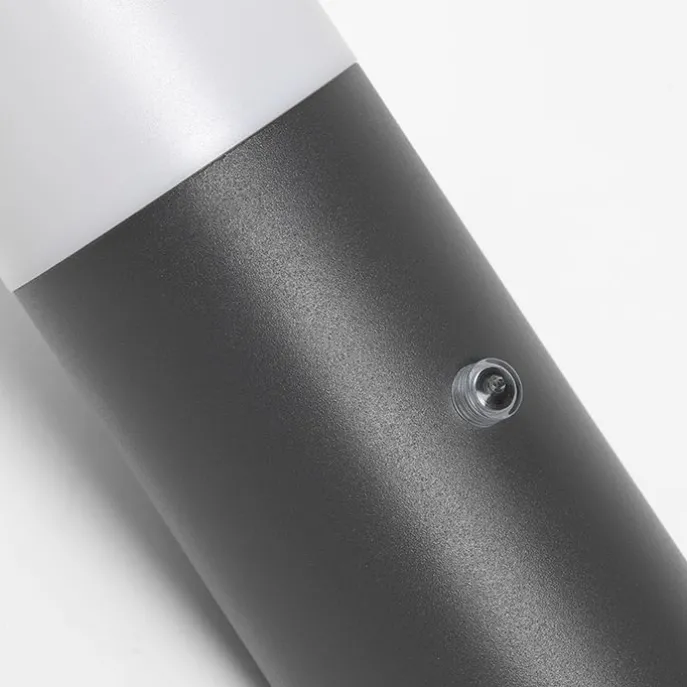 Moderne Außenwandleuchte dunkelgrau Hell-Dunkel-Sensor IP44 - Rox
