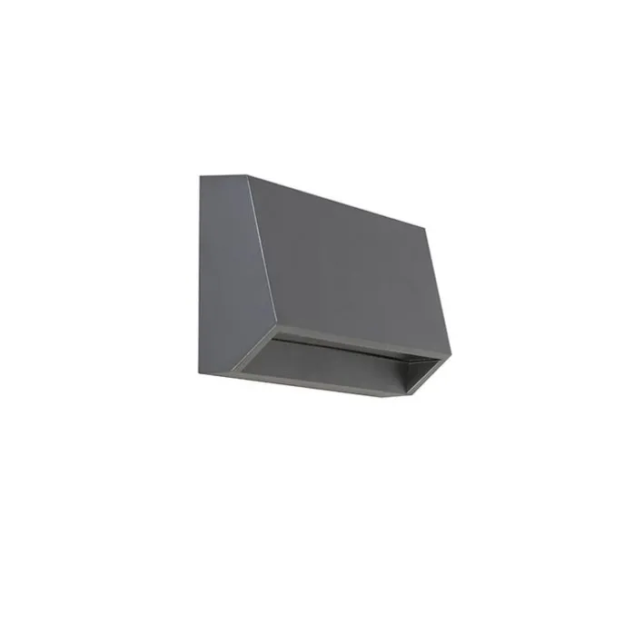 Moderne Außenwandleuchte dunkelgrau inkl. LED IP65 - Sandstone 2