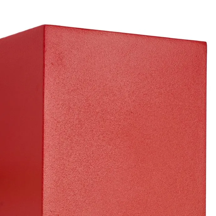 Moderne Außenwandleuchte Dunkelrot inkl. LED IP54 - Edwin