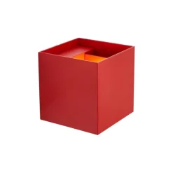 Moderne Außenwandleuchte Dunkelrot inkl. LED IP54 - Edwin