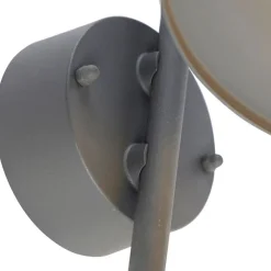 Moderne Außenwandleuchte dunkelgrau IP44 Bewegungssensor - Herman