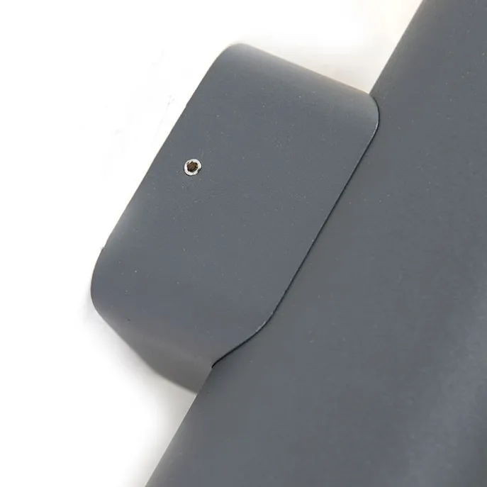 Moderne Außenwandleuchte eckig 2-hell dunkelgrau - Fox