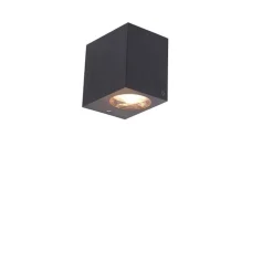 Moderne Außenwandleuchte grau aus Kunststoff - Baleno