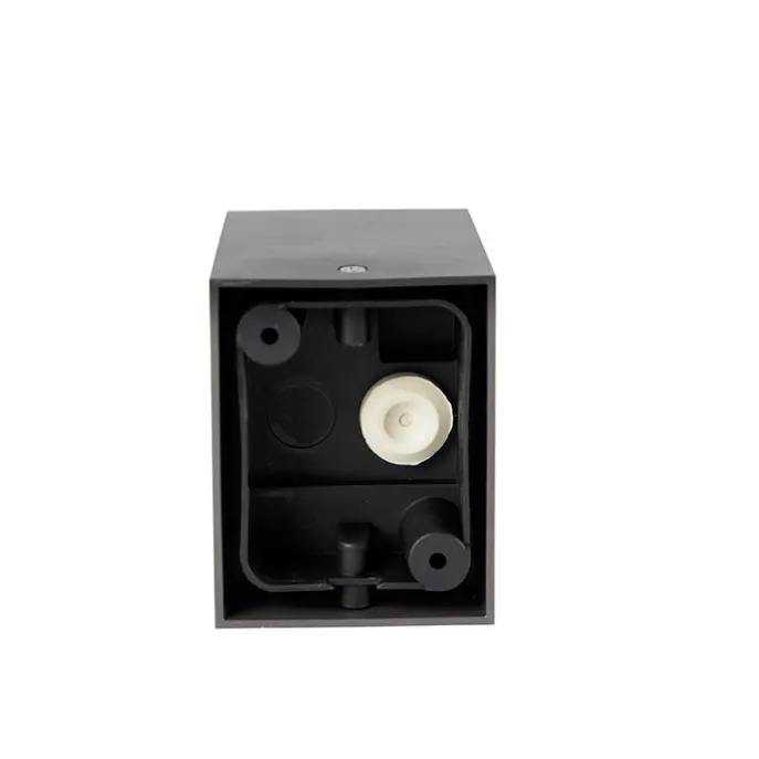 Moderne Außenwandleuchte grau aus Kunststoff - Baleno