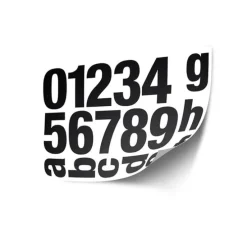 Moderne Außenwandleuchte grau IP44 mit Hausnummer - Dänemark