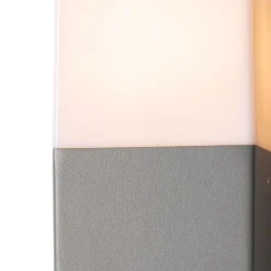 Moderne Außenwandleuchte grau IP44 - Dänemark