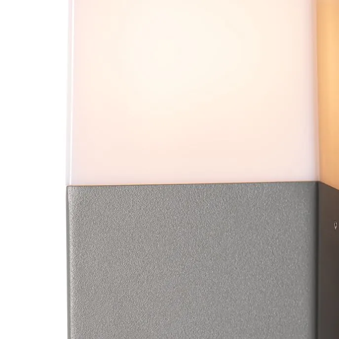 Moderne Außenwandleuchte grau IP44 - Dänemark