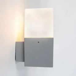 Moderne Außenwandleuchte grau IP44 - Dänemark