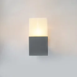 Moderne Außenwandleuchte grau IP44 - Dänemark