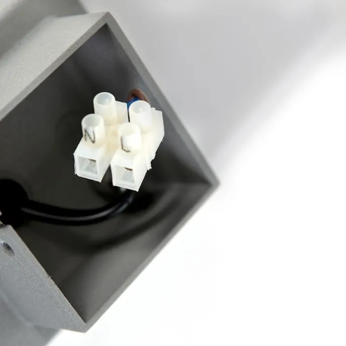 Moderne Außenwandleuchte grau IP44 - Dänemark