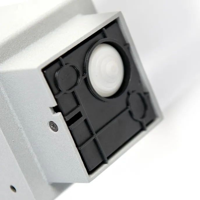 Moderne Außenwandleuchte grau IP44 - Dänemark