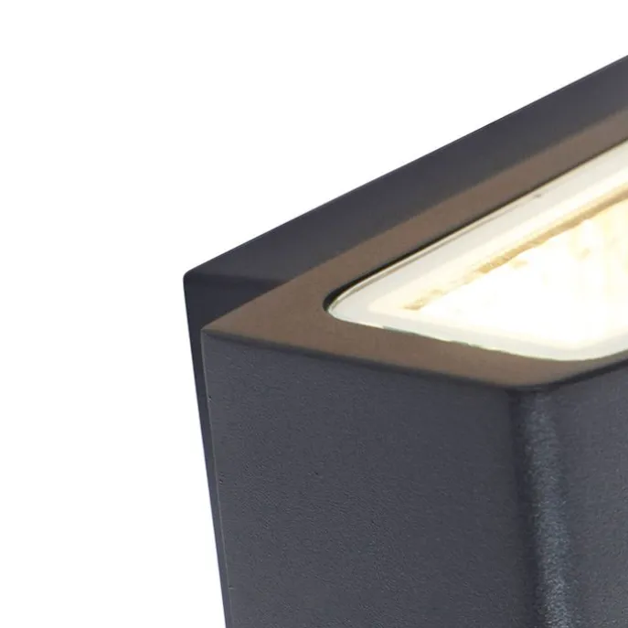 Moderne Außenwandleuchte Graphit 14,3 cm IP44 - Latina