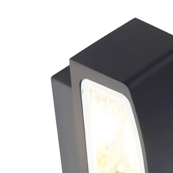 Moderne Außenwandleuchte Graphit 14,3 cm IP44 - Latina