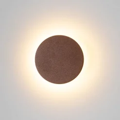 Moderne Außenwandleuchte rostbraun inkl. LED IP54 - Skyf