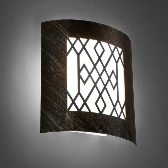 Moderne Außenwandleuchte rostbraun IP44 - Emmerald Classic