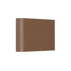 Moderne Außenwandleuchte rostbraun 17,5 cm inkl. LED IP65 - Batt