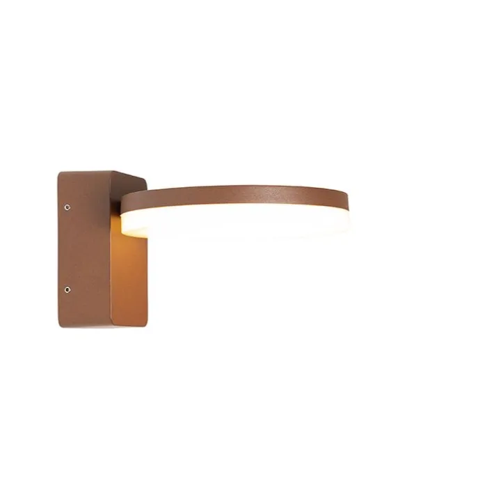 Moderne Außenwandleuchte rostbraun inkl. LED IP54 - Esmee