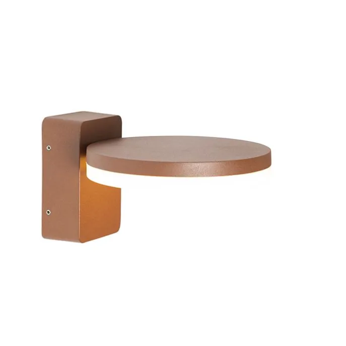 Moderne Außenwandleuchte rostbraun inkl. LED IP54 - Esmee