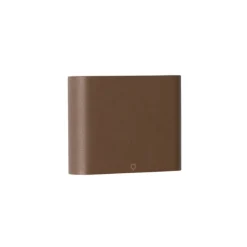 Moderne Außenwandleuchte rostbraun 11,5 cm inkl. LED IP65 - Batt